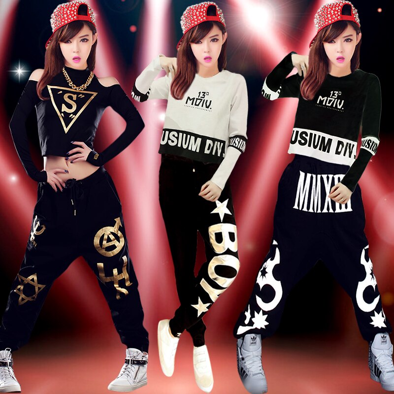 Oefenbroek ds performance kleding jazz dans hiphop heren en dames broek hiphop broeken