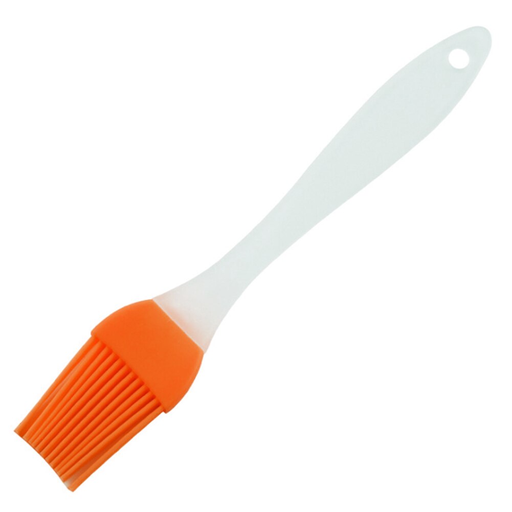 Outils de Barbecue pour voyage en plein air Camping Silicone brosse cuisine cuisson Barbecue brosse ménage Barbecue outils: Orange