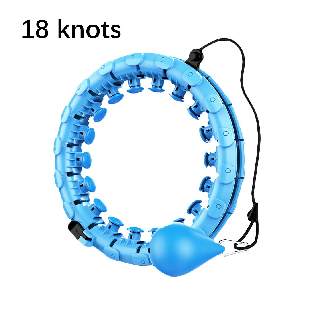 Smart Sport Hoepel Verstelbare Auto-Spinning Fitnessapparatuur Smart Sport Hoepel Dunne Taille Buik Oefening Home Training Gym: Grijs