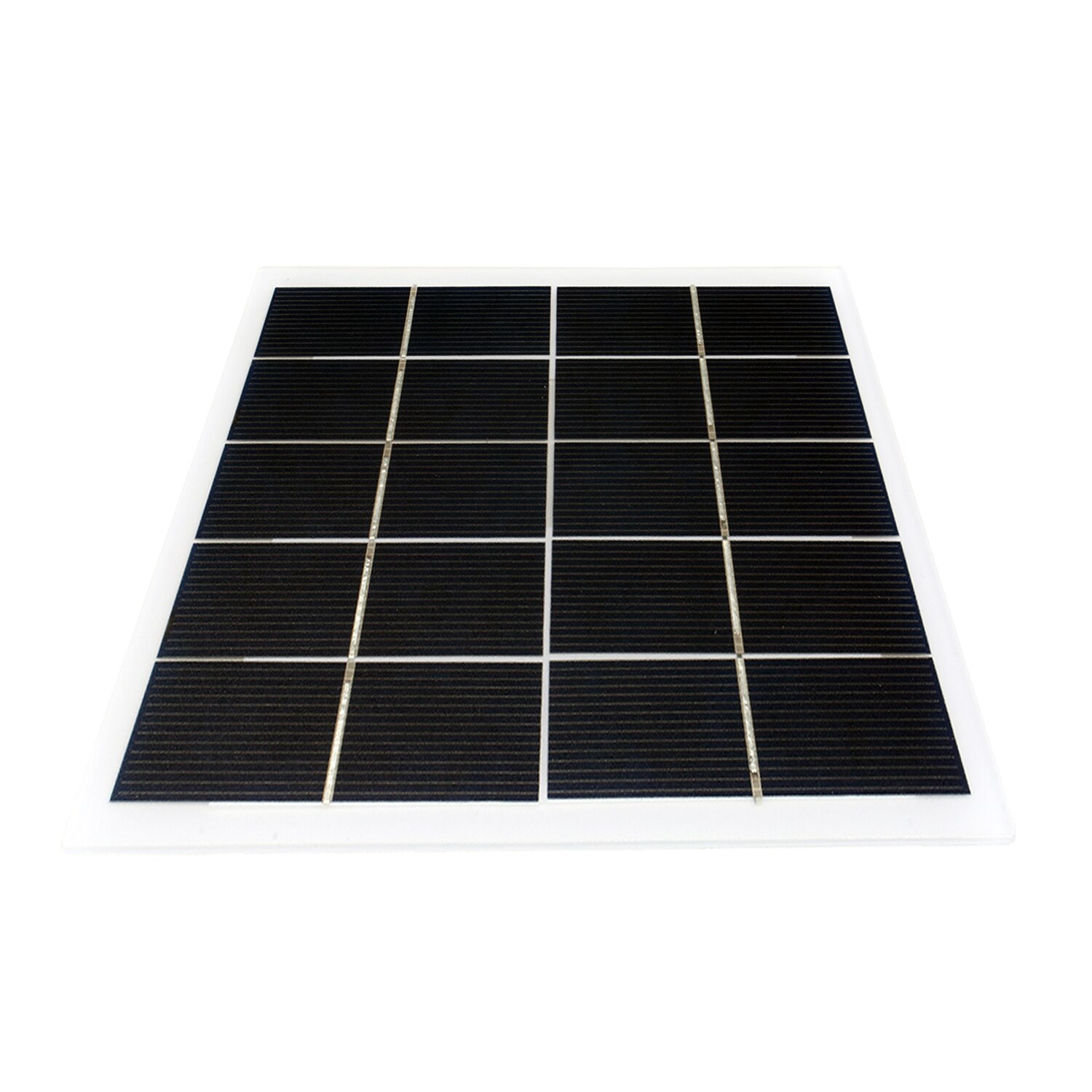 3W 5V Solar Panel Polycrystalline Silicon Solar Cell DIY Waterproof Camping Portable Power Solar Panel Compatible for Garden
