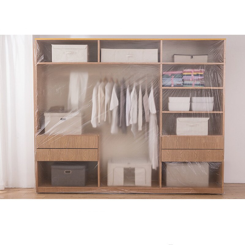 Meubles jetables cache-poussière poussière tissu poussière film décoration plastique film protecteur ménage couverture anti-poussière