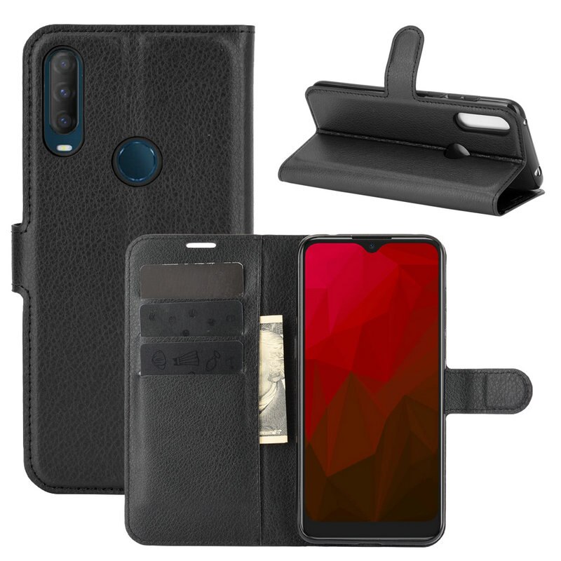 Para Vodafone Smart V11 funda abatible de cuero para Vodafone Smart V11 funda de teléfono con soporte