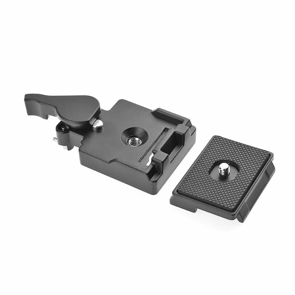 323 Quick Release Plate 496RC 498RC2 804RC2 Pan Tilt Clamp Adapter for Manfrotto 200PL-14 Camera Tripod
