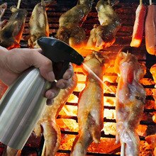 Oil Spray Bottle Kitchen Olive Oil Sprayer For BBQ Cooking 500ML Stainless Steel For Indoor Kitchen Cooking