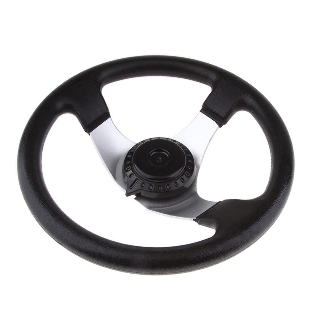 3-spoke Boat Steering Wheel Steering Wheel Center Hole: 18 Mm Spoke Boat
