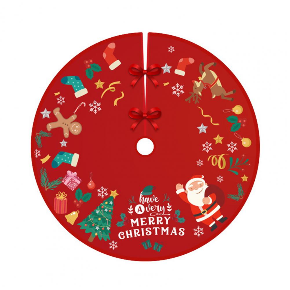 90cm weihnachtsbaumdecken, teppiche, weihnachtsdekorationen, baumdeckenornamente, festliche partyartikel