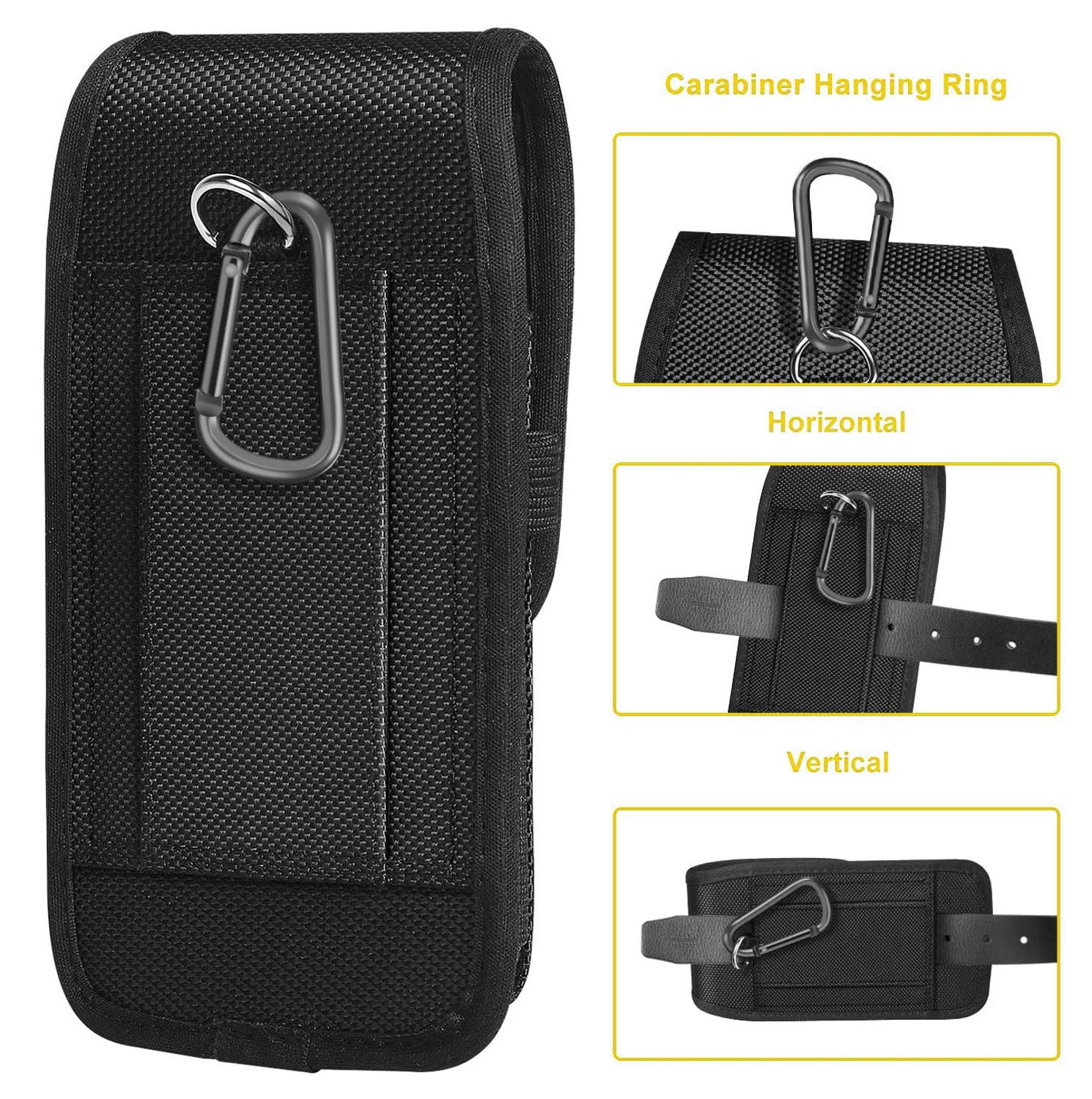 Universal Phone Pouch Belt Clip Case for Oppo A52 Case for Oppo A92/ A72 Case Waist Bag Magnetic Holster Cover Phone Case