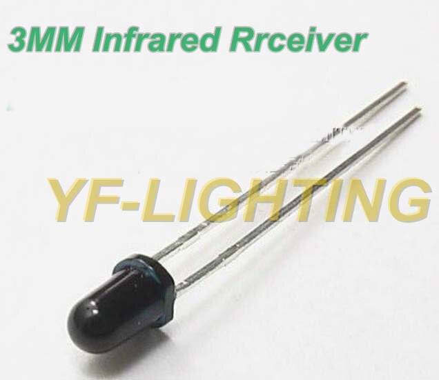 Factory 940nm 850nm infrared receiver 3mm IR receiver diode(IR transmisstor)