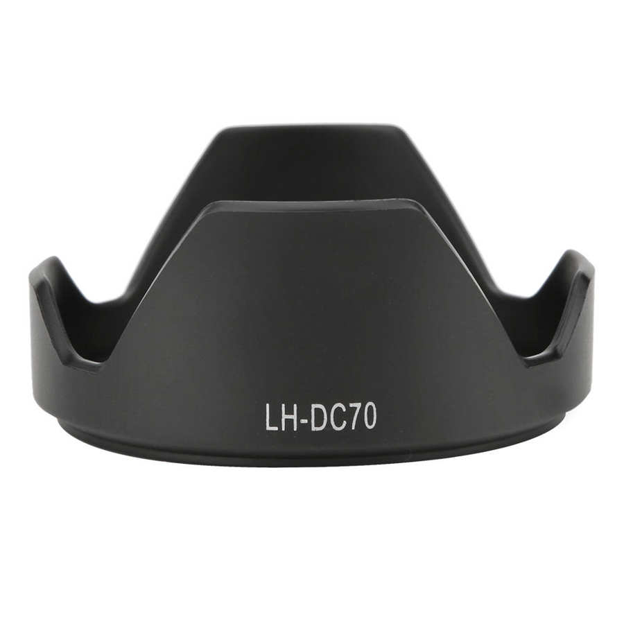 LH-DC70 Zonnekap Plastic Zwart Accessoire Voor Canon Powershot G1 X G1X Full Hd Dc Camera Zonnekap