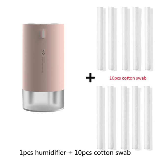 430Ml Draadloze Aromatherapie Humidifie Diffuser 2000Mah Batterij Oplaadbare Essentiële Olie Diffuser Auto Aroma Luchtbevochtiger Thuis: FFF