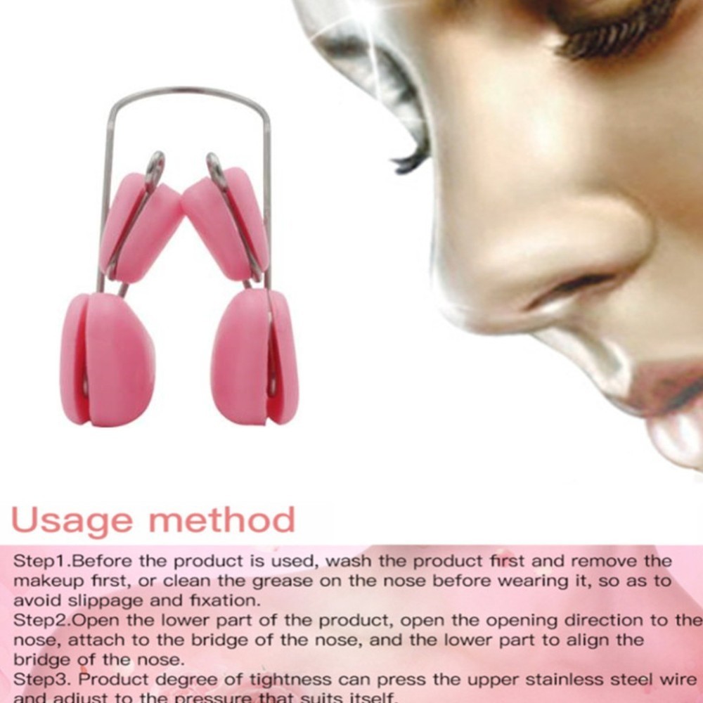 Pince pour affiner le nez, outil orthopédique pour soin du visage, relève et sculpte le nez, clip, massage et redresse, correcteur