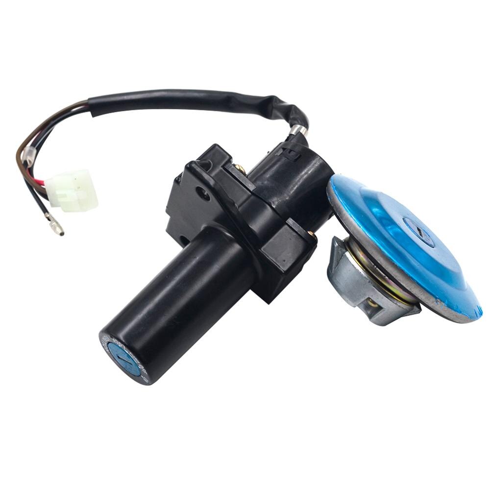 Motorcycle Ignition Switch Lock Fuel gas Tank Cap Cover Seat Handle Locks Include Key For YAMAHA YBR125ED YBR125 YBR 125