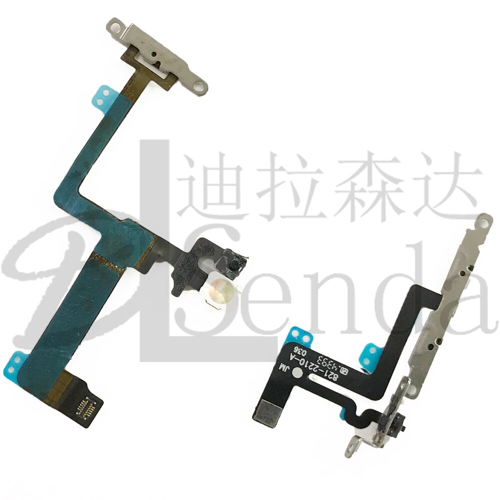 Aan/uit-knop spraakbediening repwwwair onderdelen voor iphone se /5/5c/5s/6/6p/6s/6sp/7/7p/8/8p