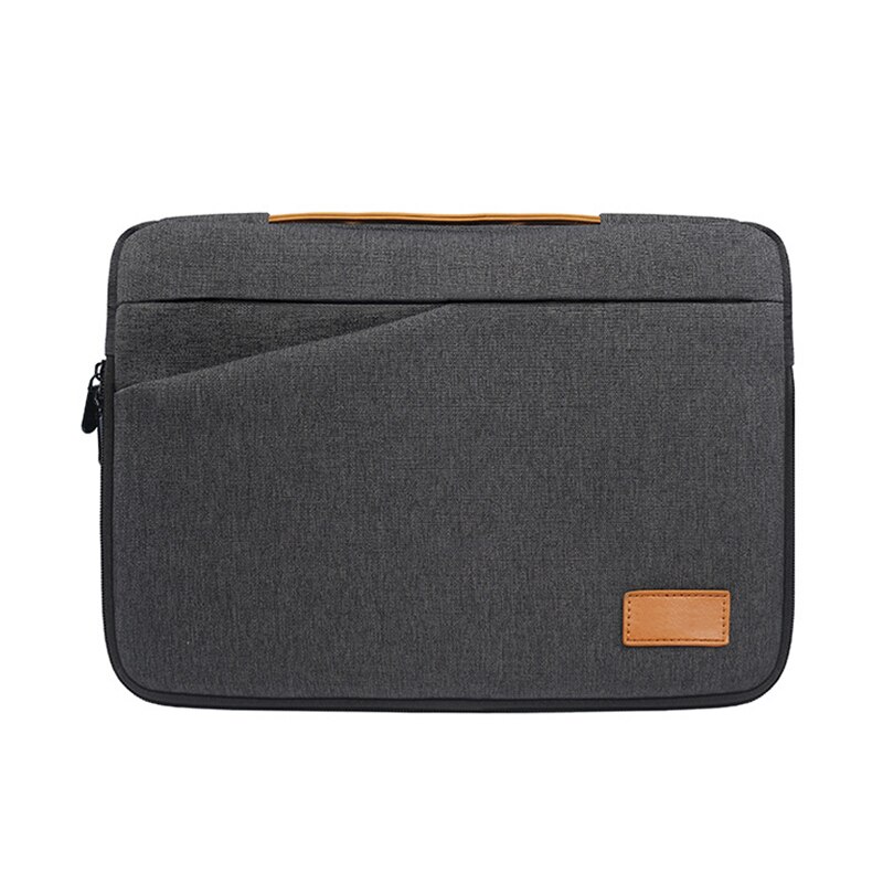 Laptop Handtas Sleeve Case Beschermhoes Ultrabook Notebook Draagtassen 13 14 15 15.6 Inch Voor Macbook Air Pro Asus acer Dell: Black-II / 15-15.6 inch