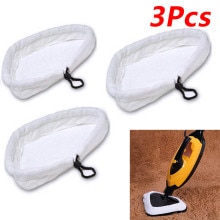Tampons de remplacement en tissu serpillière, 3 pièces, tampons triangulaires, pour nettoyage ménager, tête de serpillière, fournitures de nettoyage des sols