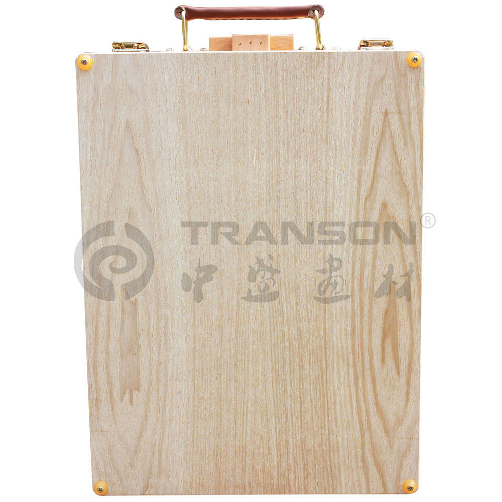 Adjustable wooden Artist Easel,oil painting box with handle ,suit for Oil painting,Sketch easel.Convinent carry.