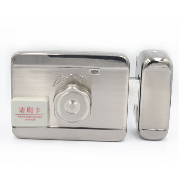 DC 12V Electronic RFID Door Gate Lock Smart Electric Strike Lock Magnetic Induction Door Entry Access Control System: lock