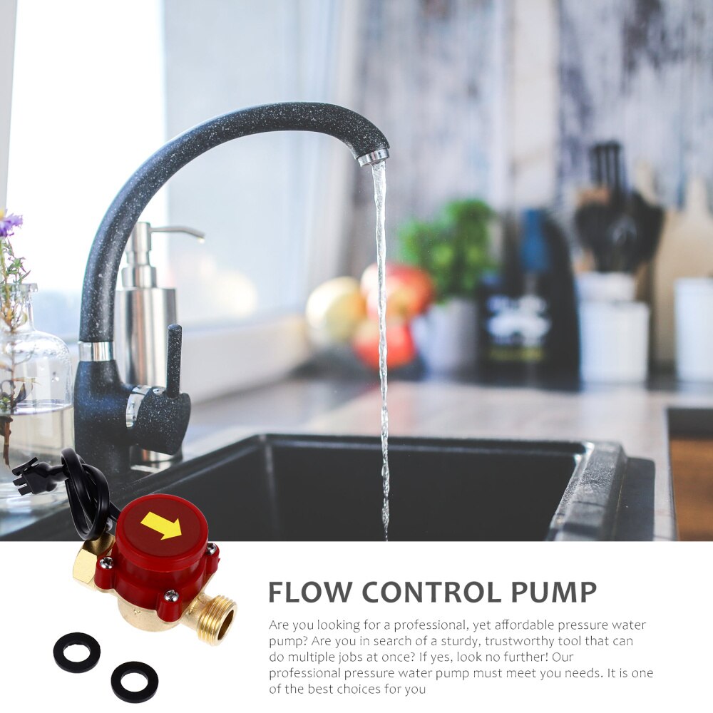 Brass Pump Pressure Magnetic Water Flow Control Sensor Switch for Shower