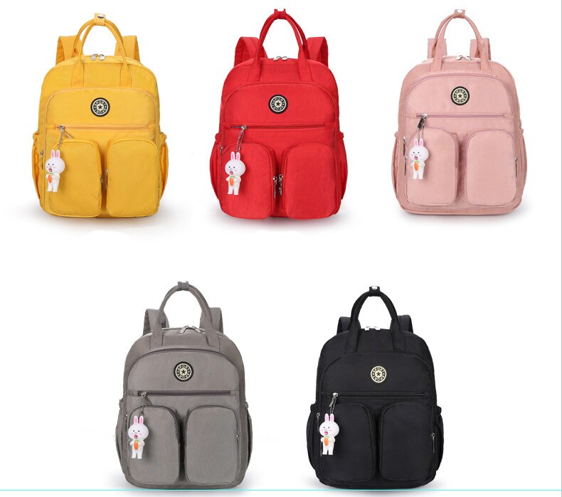 Chuwanglin femme Sac à Dos sacs d'école étanche poignée souple solide multi-poches voyage Mochila Feminina Sac A Dos G60904