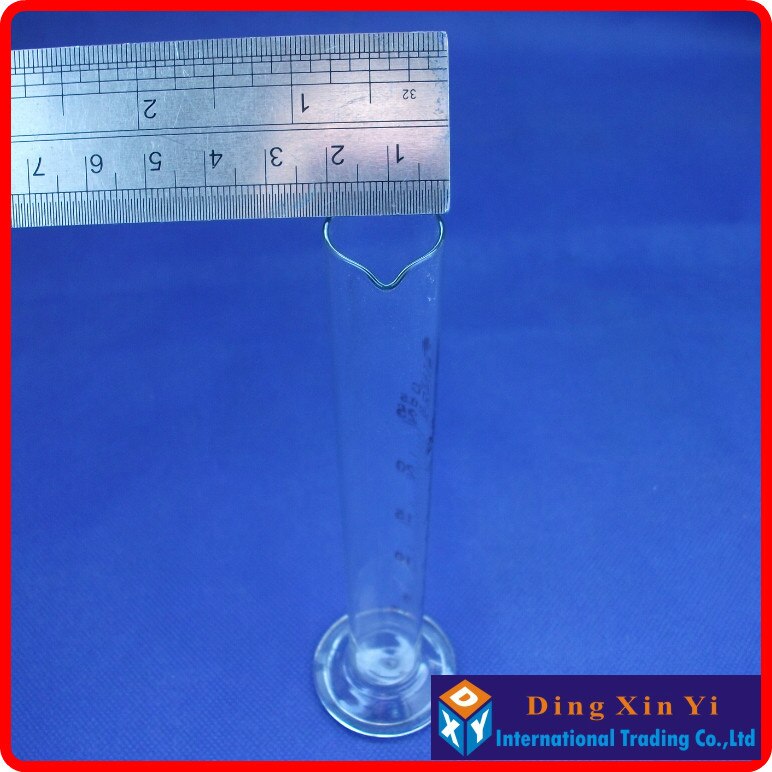 (4 pieces/lot) 25ml graduated cylinder,measuring graduates glass graduate glass measuring cylinder