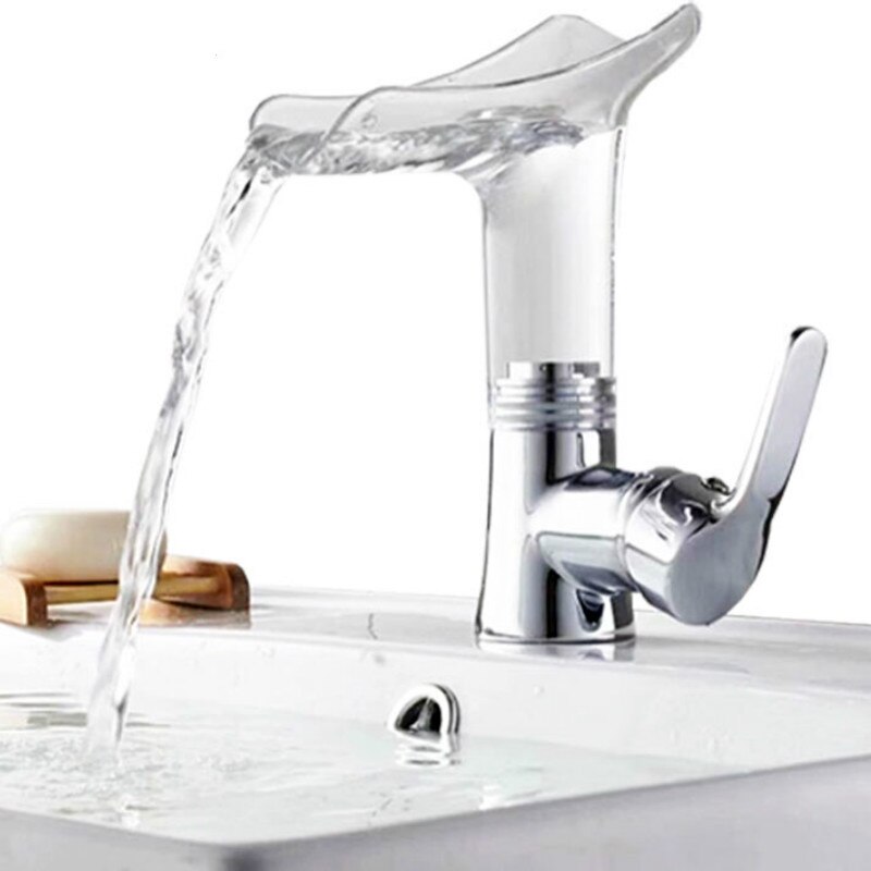 Håndvaskarmaturer vandhaner til vandhåndvaskarmaturhane enkelt håndtag håndvaskarmatur armatur monteret på badeværelset wf
