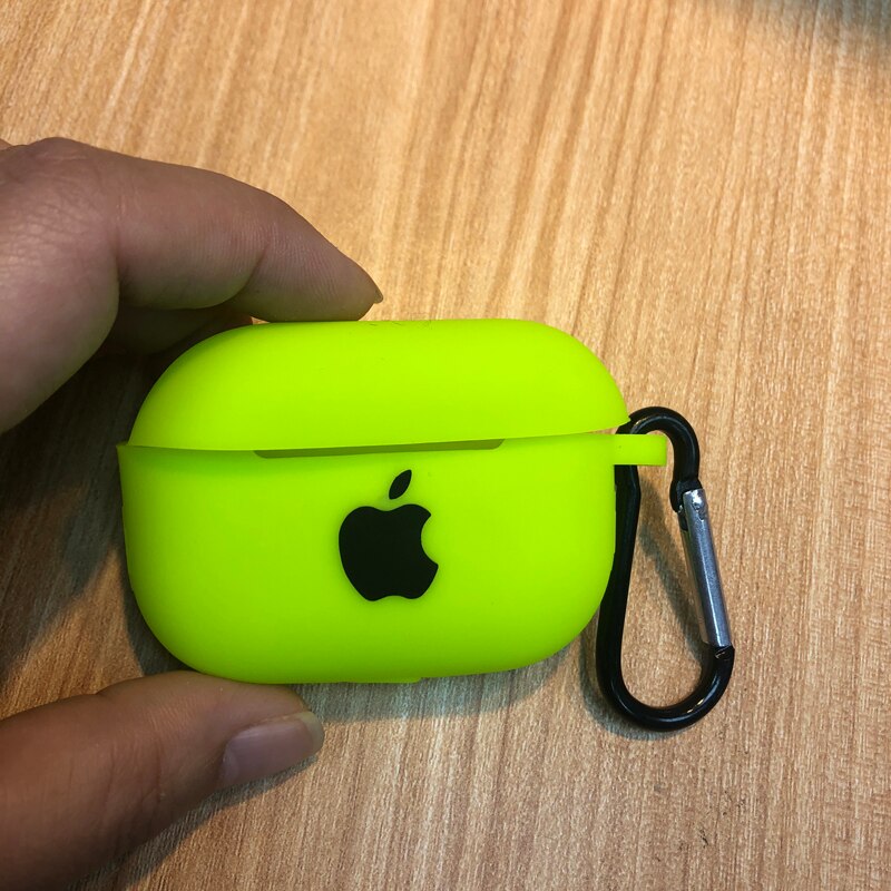 Til airpods pro trådløs bluetooth øretelefon etui blødt silikone etui til airpod 3 cover ladeboks fundas capa coque: 14