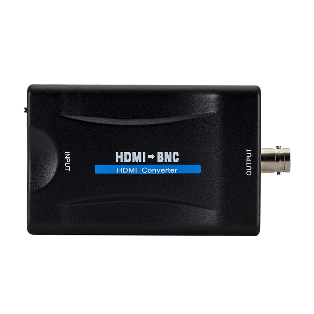 Hdmi-kompatibel med bnc kompositt video signal omformer adapter vhs dvd spiller kompis/ntsc