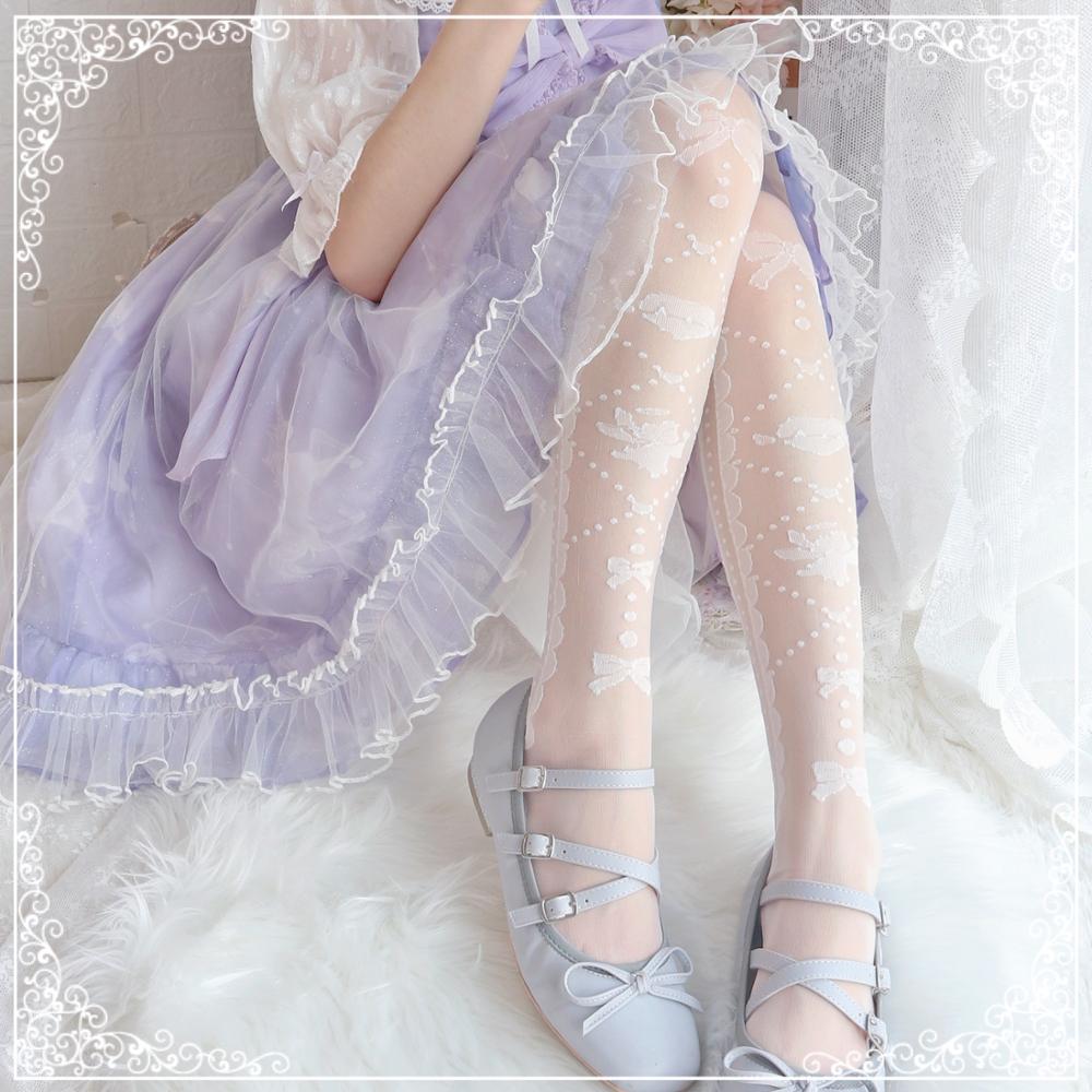 Japanse Zoete Lolita Jk Uniform Student Panty Kruis Riem Strik Afdrukken Gothic Lolita Panty Kawaii Meisje Loli Cos