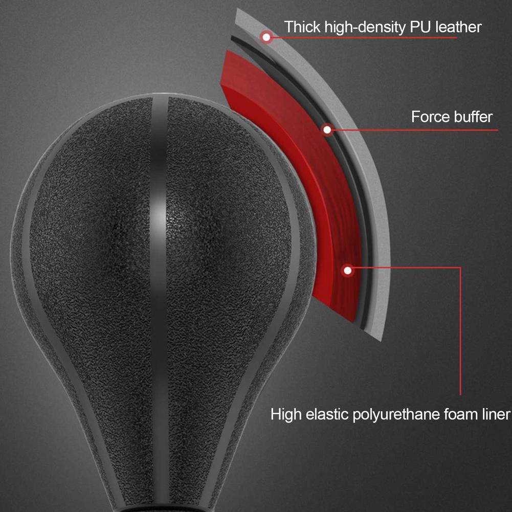 Boxing Speed Response Target High Durable Adjustable Height Training Boxing Ball Heavy Stand Punching Bag