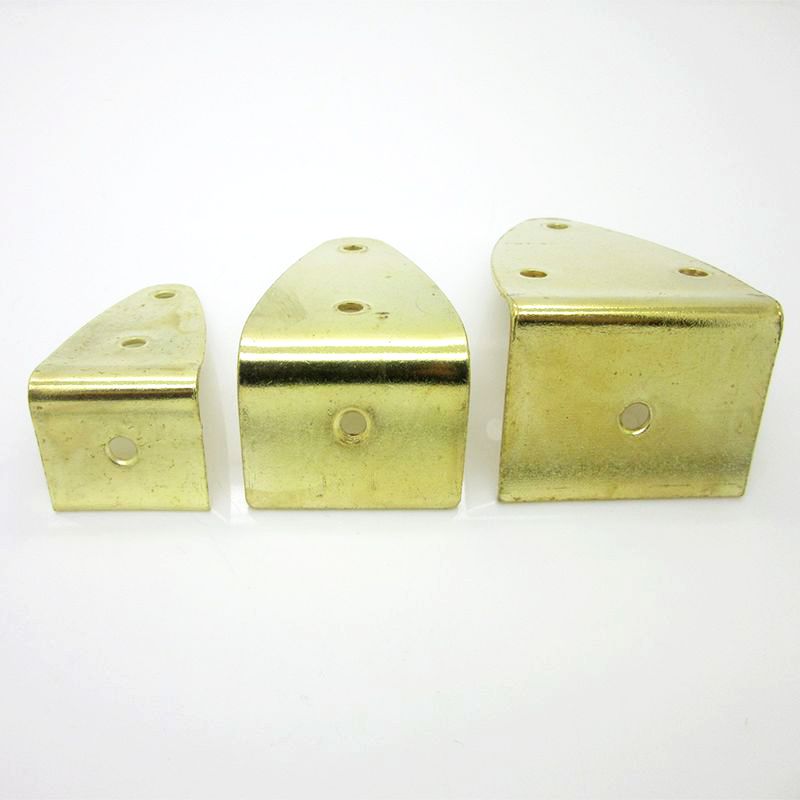 10pcs Gold Angle Iron Shelf Support Furniture Fixture Iron Angle Photo Frame Pinto Picture Frame Photo Frame Accessories