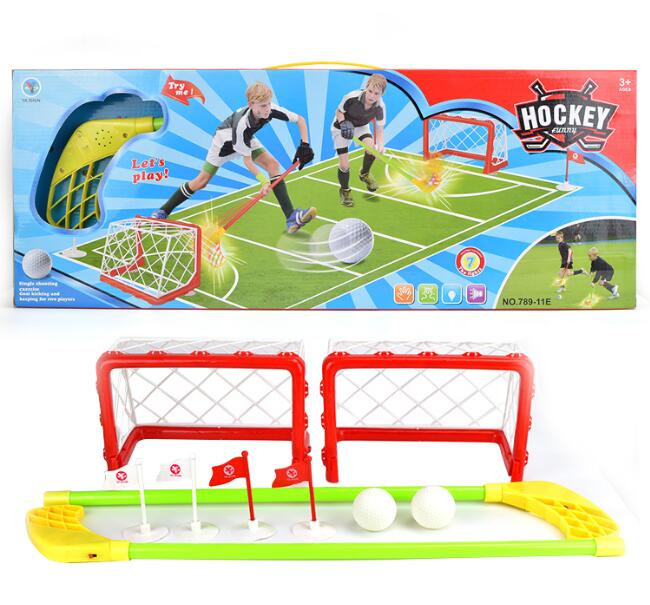 Eco-friendly Plastic Hockey set Children &#39;s sports toys Parent-child interactive toys Christmas