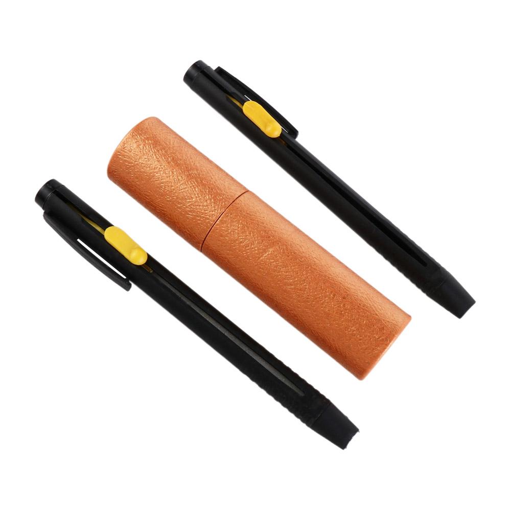 Marcador de tela de costura Invisible hecho a mano, marcador de tiza de sastres DIY, bolígrafo borrable, lápiz