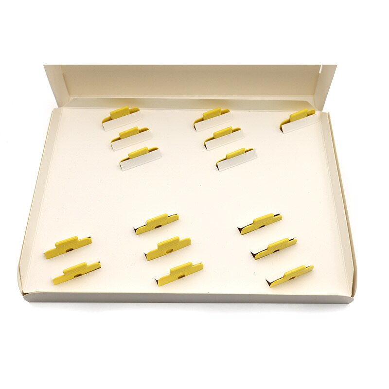 15 Stks/set Dental Houder Tandheelkundige Digitale X-Ray Film Dental Gebruik Digitale X Ray Film Klepstandsteller Holder Plastic Voor dental Lab