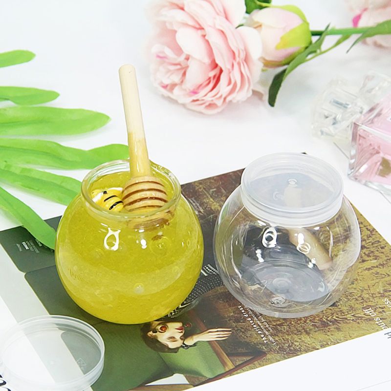 160ml Round Ball Storage Container Organizer Box For Light Clay Foam Slime Mud