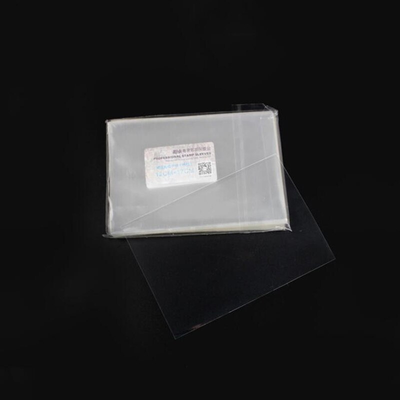 12.0cmx17cm 100 Postcard Protect Mail Pouch Stamp Protect Mail Pouch Opp Plastic Bag YP-0040