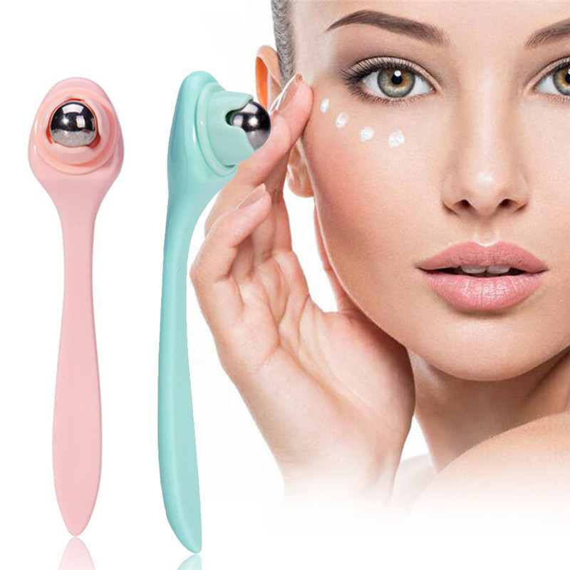Rouleau de Massage des yeux à 360 degrés, outil de beauté Anti-rides, élimine les cernes, lifting du visage