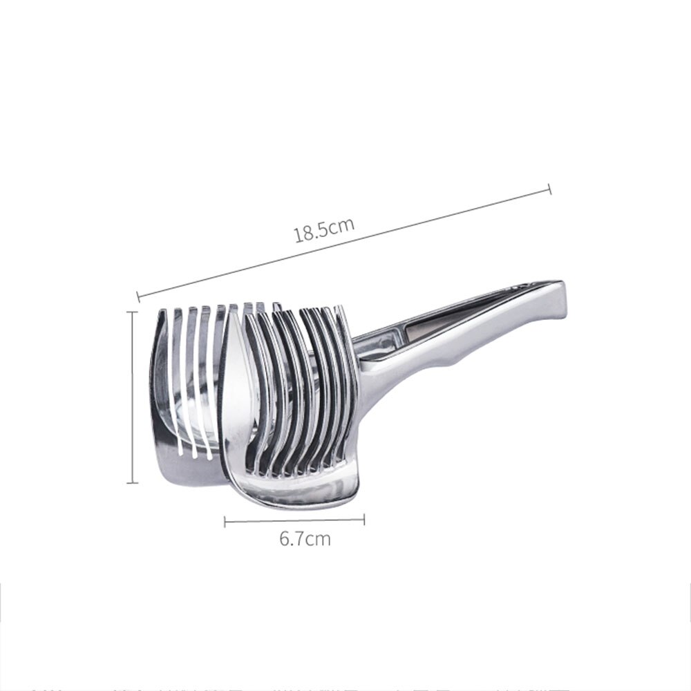 Multiuse Tomato Slicer Multi-functional Slicer For Accurate Cuts Tomatoes Lemon Cutter Round Hand-held Slicer Tool