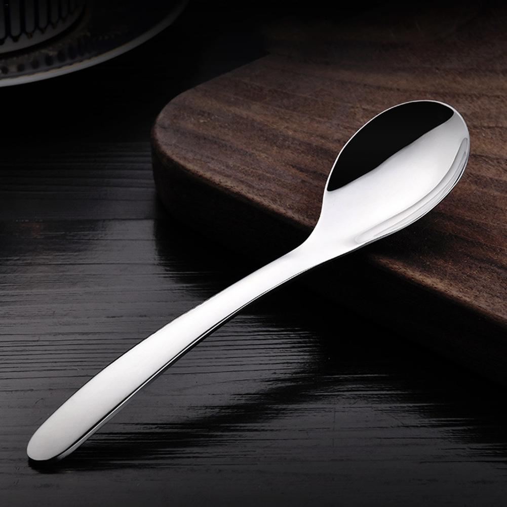 304 Stainless Steel Spoon Household Soup Spoon With Long Handle