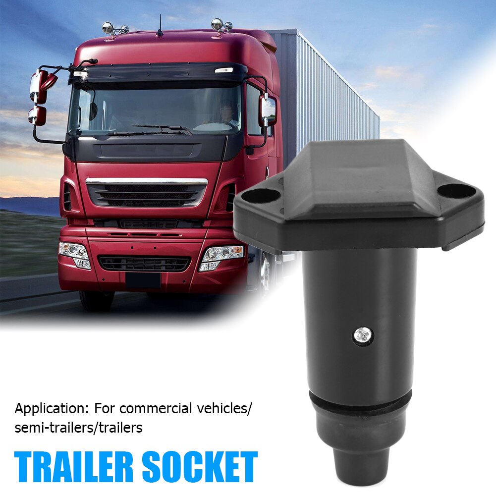 Wiring Towing Car Connector Socket Electrical Converter Adaptor Towbar Socket Australian 7 Pin Trailer Adapter Converter