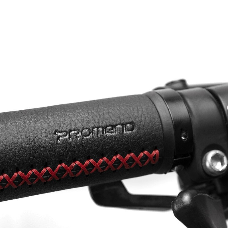 Cykelhåndtag promend cykelgreb anti-skrid behageligt fiber læder cykelstyr greb låse mountainbike