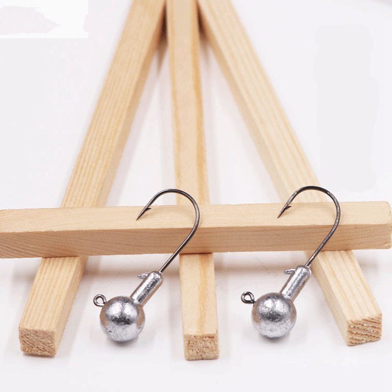 OBSESSION Lead Jig Head 10pcs bag 5pcs bag Fishing Tackle jig hook 1.5g 2.5g 3.5g 5g 7g 10g 14g 20g Fishing Hook Soft Lure High