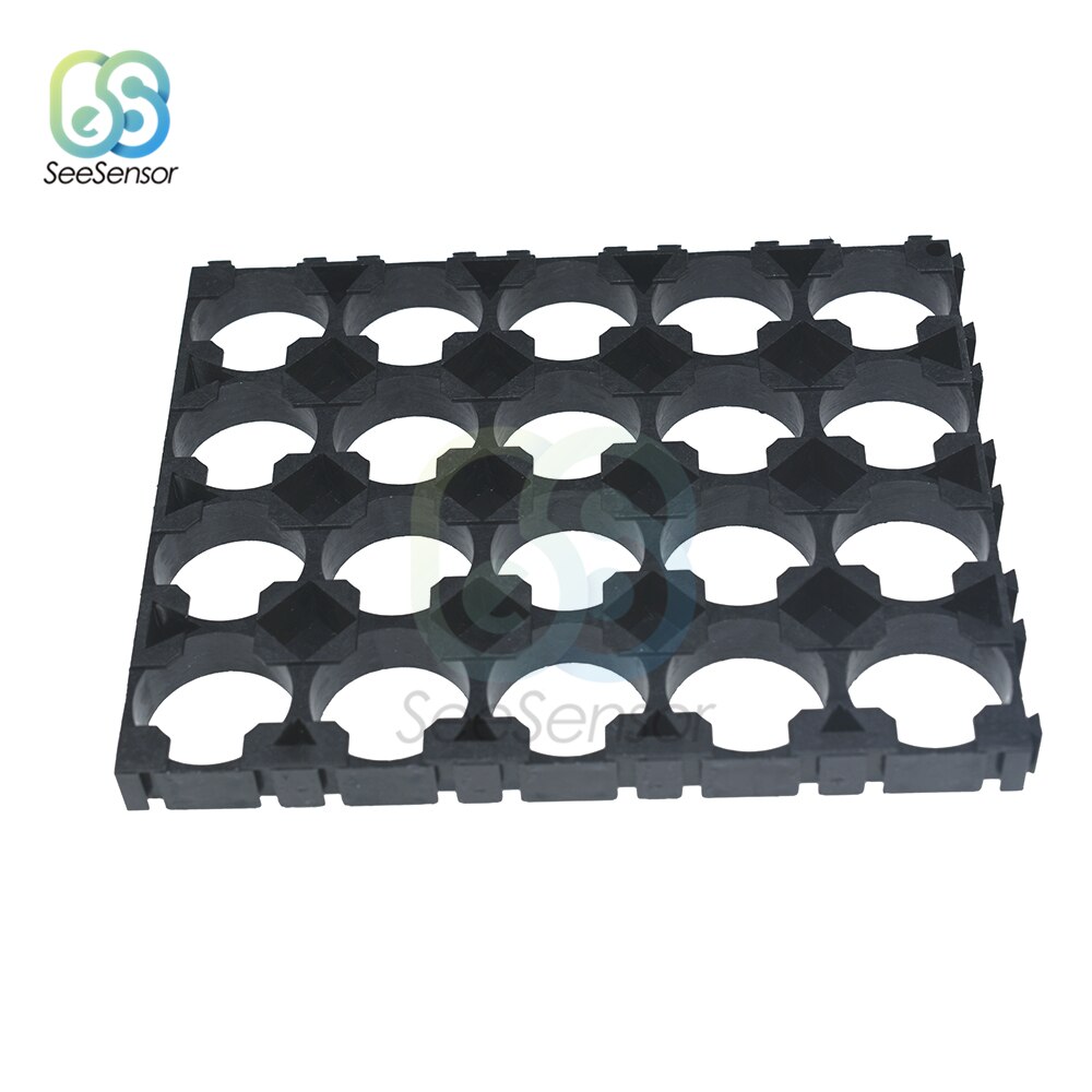 10Pcs 4x5 Cell Battery Spacer 18650 Lithium Battery Radiating Shell Pack Plastic Heat Holder Bracket