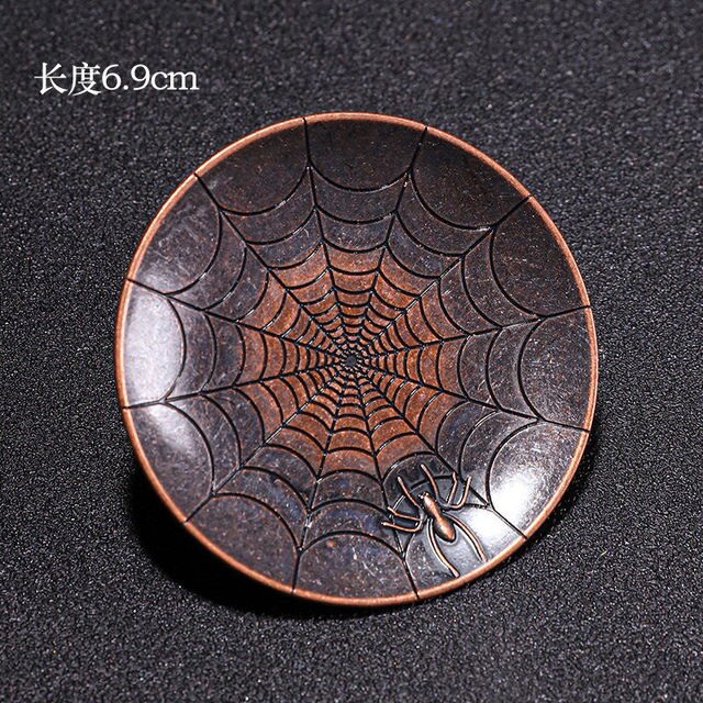 1Pc japonia metalowa podstawka ze stopu uchwyt na kubek spodek herbaty Potholder zestaw do herbaty Kung Fu ekologiczne ceremonia akcesoria Coaster 6.9Cm: H