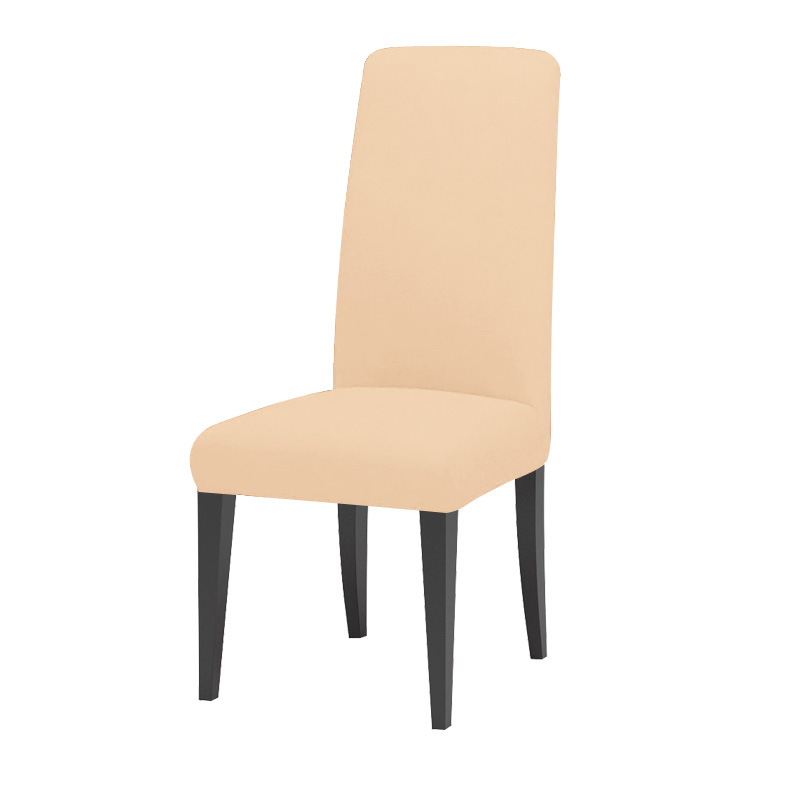 strecken Spandex Abnehmbaren Speise Stuhl Deckt Schutzhülle Wohnzimmer Büro Hochzeit Dekoration Stuhl Abdeckung: Beige