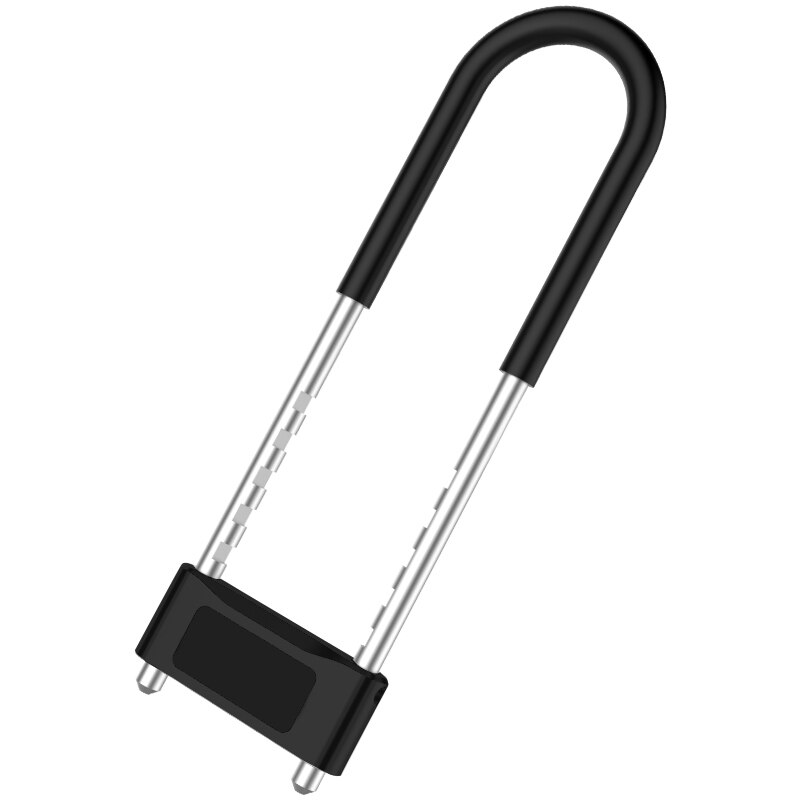 -Smart U Lock Fingerprint Lock IP65 Waterproof Anti-Theft Bicycle Lock Motorcycle Lock Office Glass Door Lock