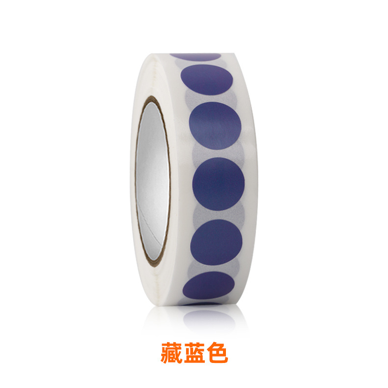 1000Pcs Ronde Verwijderbare Kleur-Code Dot Stickers Roll 1.3Cm Diameter Chroma Label Voor Inventaris Organiseren, bestand Classificatie: C