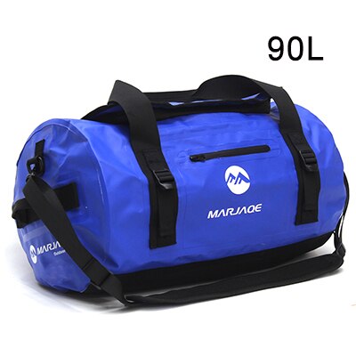 30/60/90L Outdoor PVC Waterproof Bag Dry Sack Storage Bag for Rafting Canoe Boating Kayaking River Trekking Swimming Travel Bag