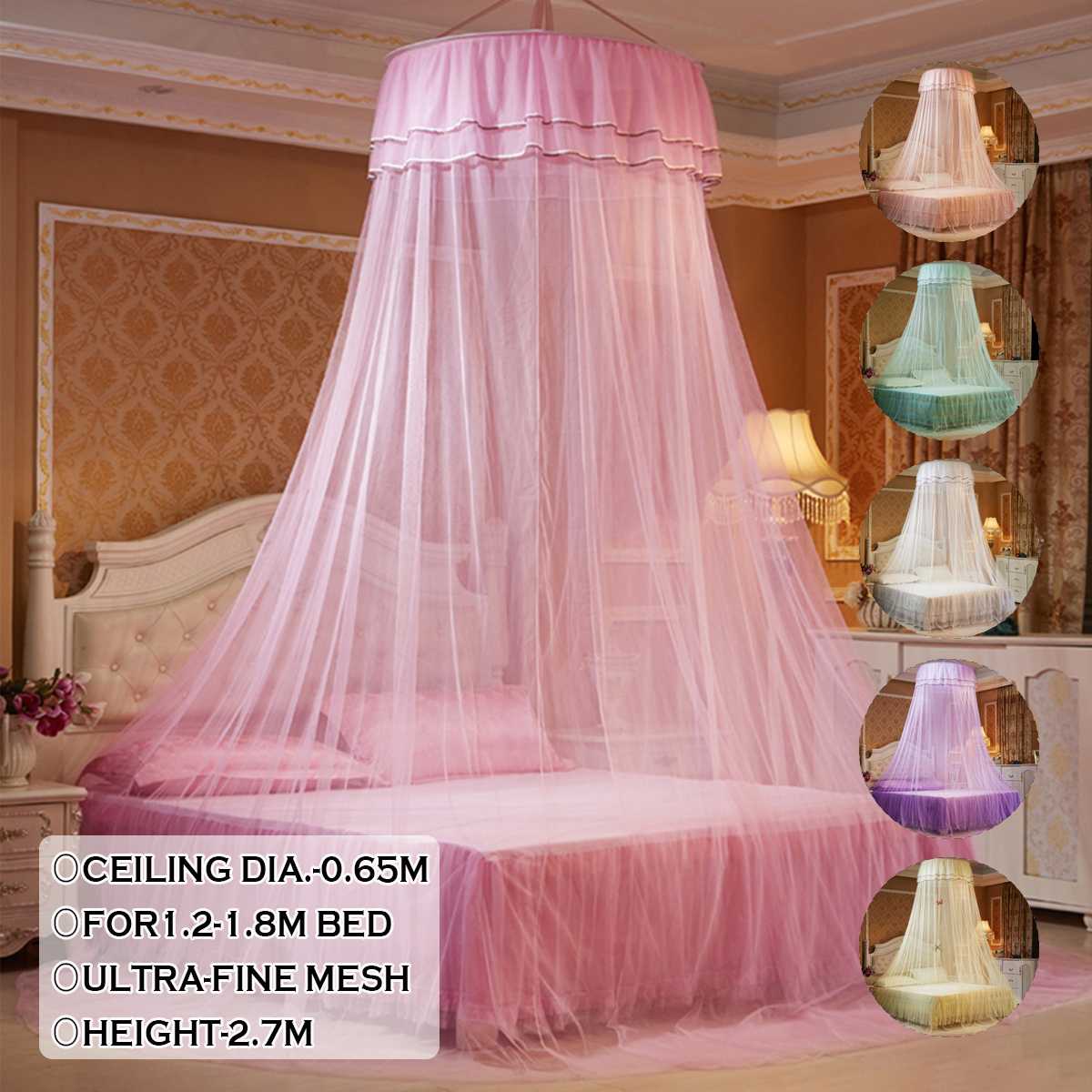 Luxury Princess Butterfly Bed Canopy Mosquito Net Bedroom Mosquito Netting Bed Curtain Canopy Netting Mosquito