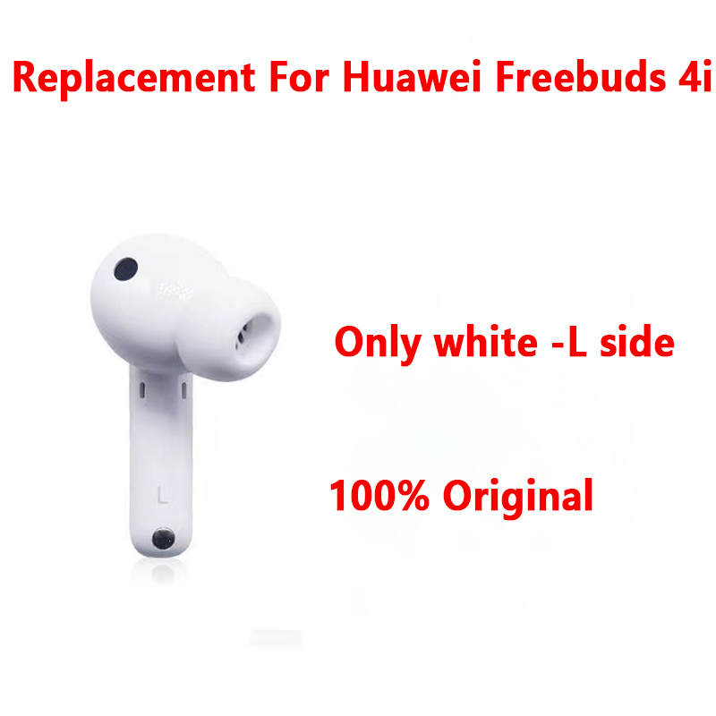Originalteile Ersatz für Huawei FreeBuds 4i kabellos Bluetooth Kopfhörer Single Ersatz Verknüpfungen rechts oder Ladehülle: dunkel Grau