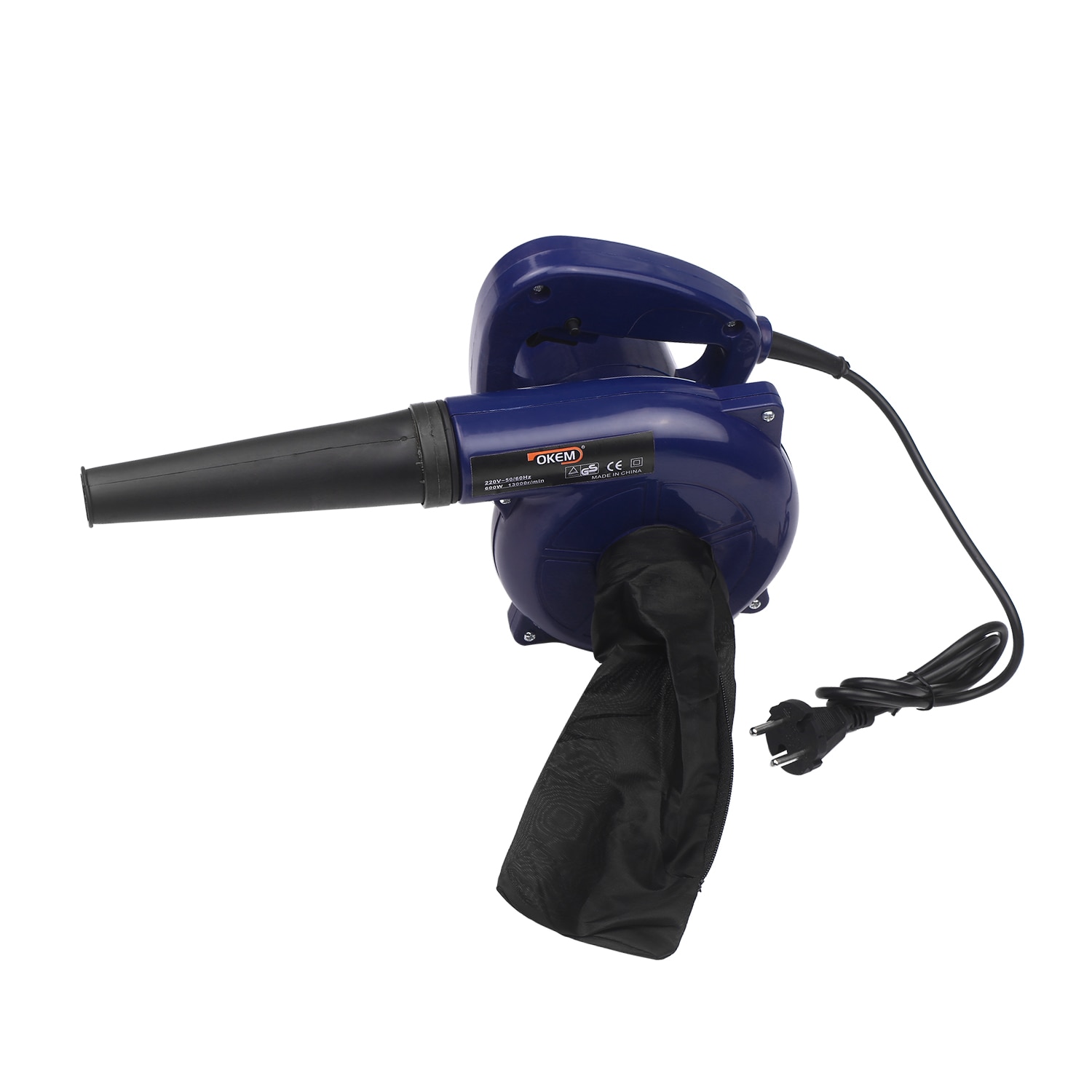 Elektrische Bladblazer Snoer 3-In-1 Yard Blower Vacuüm 600W Krachtige Stofzuiger Voor Auto Draagbare luchtpomp Voor Inflatables
